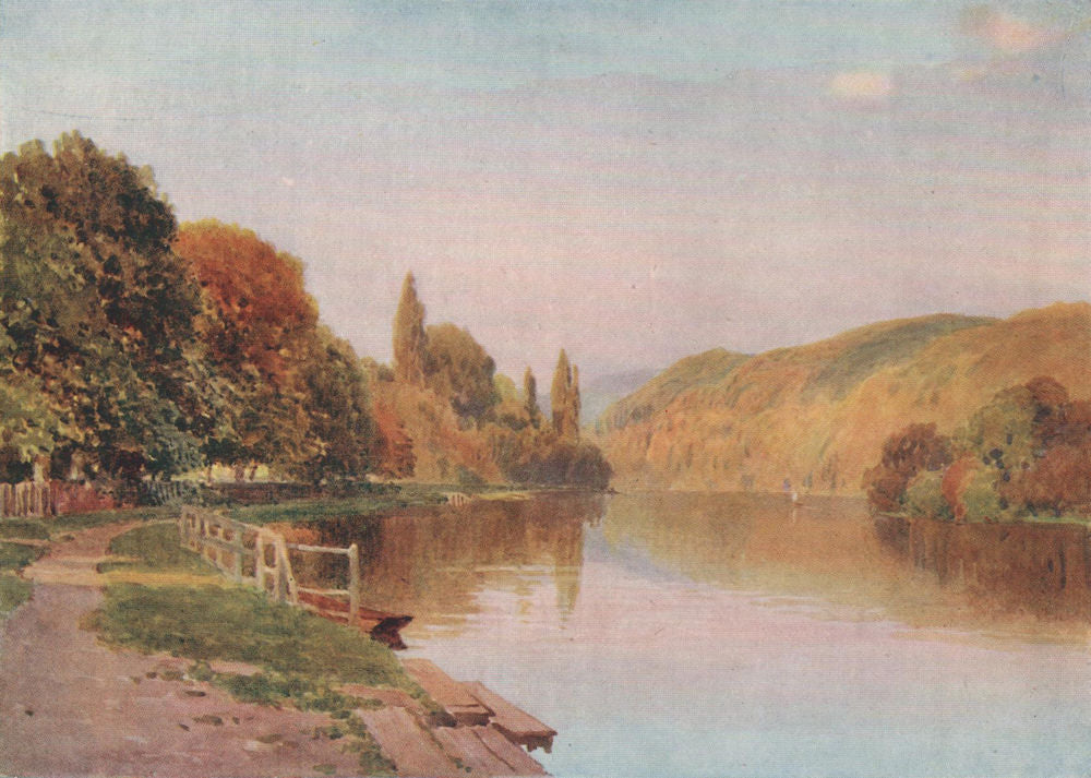 Cliveden Woods, Buckinghamshire, by Harold Sutton Palmer 1929 print